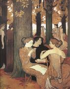 Maurice Denis The Muses in the Sacred Wood (mk19) china oil painting reproduction